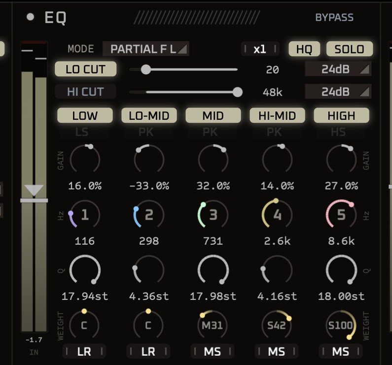 REISEI PARTIAL EQ